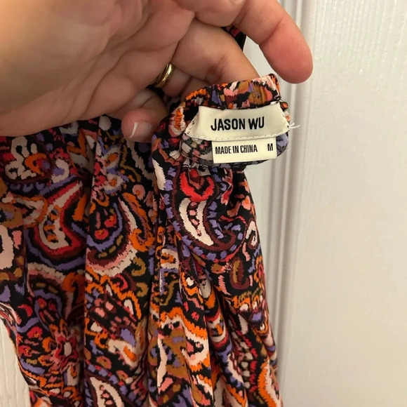 ! Nwt Jason Wu floral Maxi Dress - Picture 8 of 9